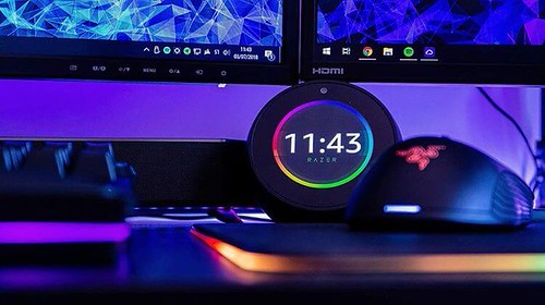 Setup gracza z monitorem 240 Hz